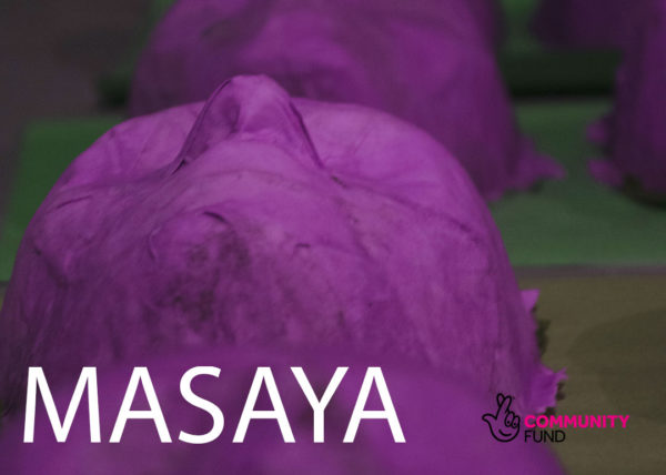 purple masks closeup for Masaya page